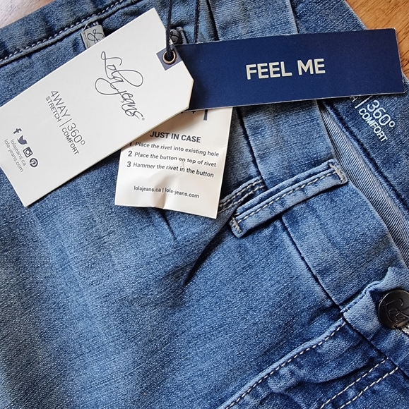 🆕️ Lola Jeans Cynthia Mid Rise Flare 4 Way Stretch Patchwork Denim Jeans - Picture 11 of 15